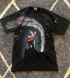 90s USA製希少】ディズニー ファンタジア ミッキーマウス Tシャツ