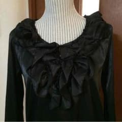 SALE‼️ 黒フリルブラウスチュニックのサムネイル