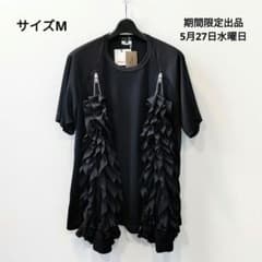 コムデギャルソンオムプリュス フリルジップ Tシャツ3 - メルカリ
