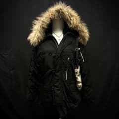 PPFM N3-B ミリタリーコート ブラック y2k グランジ archive Y2K 00s 平成 グランジ N3B テック コート カーゴ archive