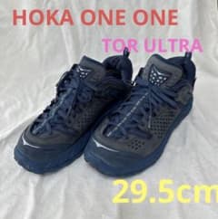 Hoka one one Tor ultra low navy 日本　限定　レアのサムネイル