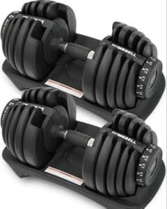 ダイヤル式 可変式 ダンベル 24kg 2個セット トレーニング - メルカリ