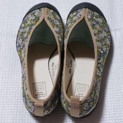 ミナペルホネン×ムーンスター　スカイフルシューズ　23cm モスグリーン ミナペルホネン×ムーンスター スカイフルシューズ 23cm モス