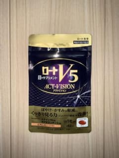 ◆ロートV5 アクトビジョン 大容量62粒(2か月分) ×1袋のサムネイル