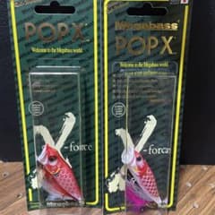 メガバス★POP-X★鯉のぼり★新旧紅・2個セット メガバス☆POP-X☆鯉のぼり☆新旧紅・2個セット - メルカリ