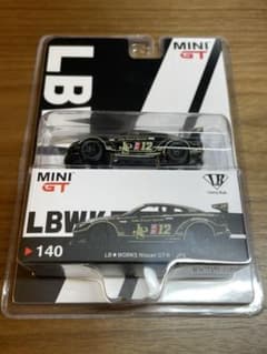mini gt LB★WORKS NISSAN GT-R JPSカラー新品未開封のサムネイル