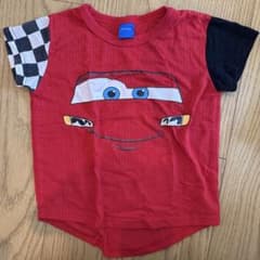PIXAR カーズ マックィーン 半袖Tシャツ アシンメトリーのサムネイル