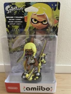 amiibo 스플라툰 잉크 링크 옐로우
