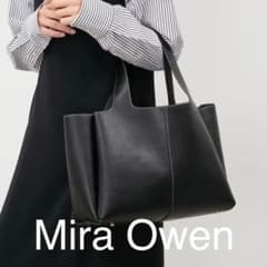 【最終値下げしました】 Mila Owenトートバッグ ブラック 新品未使用のサムネイル