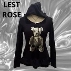 LEST ROSE　ポンポン くまちゃん　ゴシック　姫ギャル ゆめかわy2k 黒