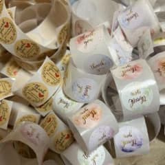 サンキューシール切り売り（2種×50ピース）