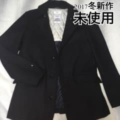 【2017冬新作/未使用】SHIPS Pコート(Sサイズ)(ネイビー)のサムネイル