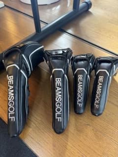 BEAMSGOLF ヘッドカバー 4個セット ブラックのサムネイル