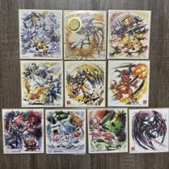 デジモン 色紙ART 10種セットのサムネイル