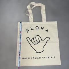 신품 하와이 한정 Nalu 토트 에코 백 HAWAII 일본 미입하 기념품 aloha