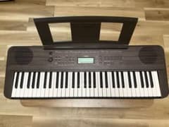 ヤマハ ポータブルキーボード 61鍵盤 ダークウォルナット PSR-E360DW