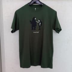 mont-bell ウイックロン Tシャツ グリーン 半袖 Unisex XSのサムネイル