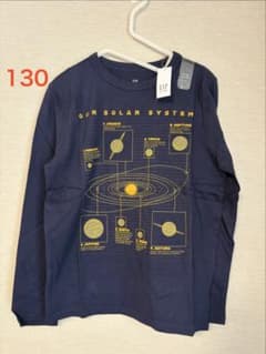 GAP 太陽系デザイン 長袖カットソー 130のサムネイル