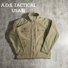 미군 AOS TACTICAL 카키 LEVEL3 양털 재킷 S 사이즈