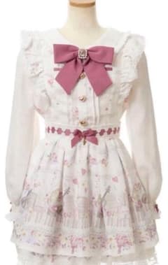 LIZLISA Melody Bunny柄 セットアップ ピンク長袖お値下げ可能のサムネイル