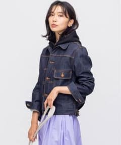 (洗える)23区DENIM ストレッチ ジャケットのサムネイル