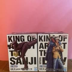 ワンピース KING OF ARTIST サンジ ロー フィギュアセットのサムネイル