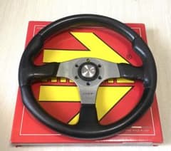 定番 MOMO race ステアリング 35Φ モモステ ステアリング 走り屋