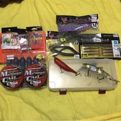 バス釣り用・ルアーワーム針セットのサムネイル