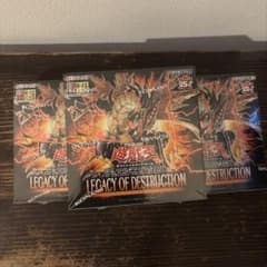 新品】遊戯王OCG レガシー・オブ・デストラクション 3box シュリンク
