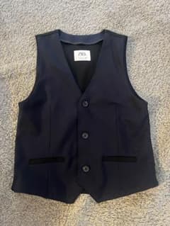 美品　ZARA  ベスト　シャツセット　フォーマルのサムネイル