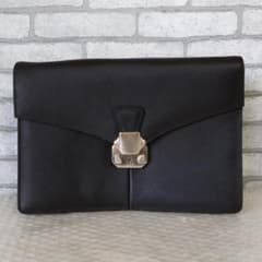 美品 イタリア製 dunhill ダンヒル レザー セカンドバッグ - メルカリ