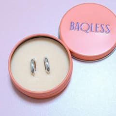 新品BAQLESS Sublime P シルバーピアス | Mercari