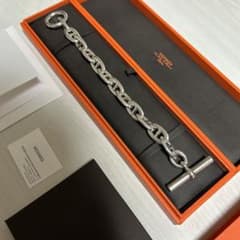 も*ン様 美品 エルメス シェーヌダンクル TGM12コマ ブレスレット ギャラ も*ン様 美品 エルメス シェーヌダンクル TGM12コマ ブレスレット