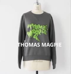 未使用 タグ付 トーマスマグパイ ロゴ プリント スウェット - メルカリ