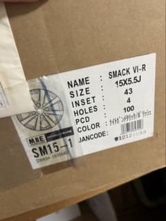 SMACK VI-R 15インチホイール - メルカリ