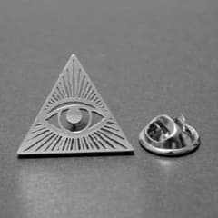 pin-1530　ラペルピン★ピンズ　プロビデンスの目　フリーメイソン　都市伝説のサムネイル