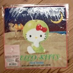 ご当地キティちゃん　ハンカチ　鳥取限定のサムネイル