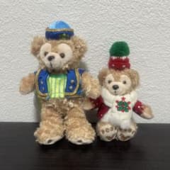 ダッフィー ぬいぐるみ2点セット 15周年記念、クリスマスのサムネイル