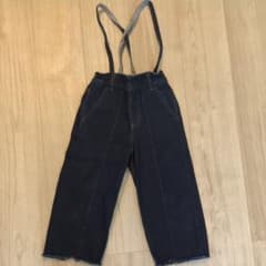 【美品】グローバルワークGLOBAL WORK キッズ デニムサロペット 110