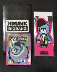 G-DRAGON KRUNK × BIGBANG 포인트 씰 팩