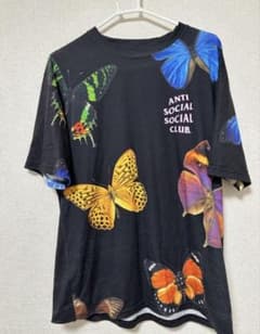 ANTI SOCIAL SOCIAL CLUB レア蝶プリント Tシャツのサムネイル