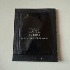 ONE BY KOSE ポアクリア スクラブ ウォッシュ サンプル 2包のサムネイル