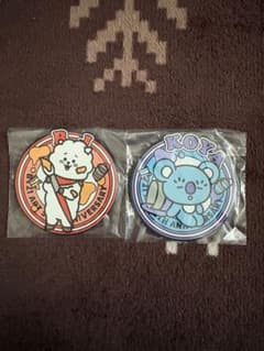 BT21 RJ KOYA 고무 코스터