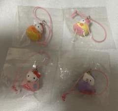ハローキティ 雛人形 ストラップ 4種セット - メルカリ