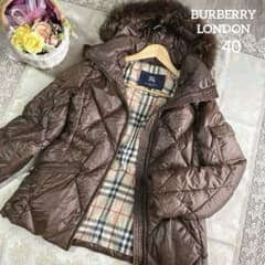 BURBERRY LONDON 3wayダウンコート フォックスファー ブラウン - メルカリ