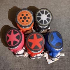 爆上戦隊ブンブンジャー ちびぐるみ　5種セットのサムネイル