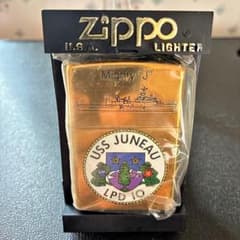 Zippo USS JUNEAU LPD 10 ゴールド ライターのサムネイル