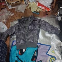 UNIQLO  ダウンジャケット シルバーLサイズのサムネイル