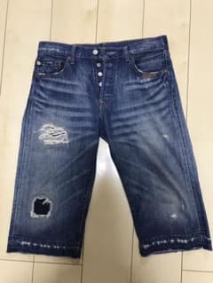 LEVI’S リーバイス デニム ショート ダメージ ハーフ パンツのサムネイル