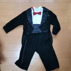 タキシード　90　フォーマル　結婚式　七五三　ハロウィンのサムネイル